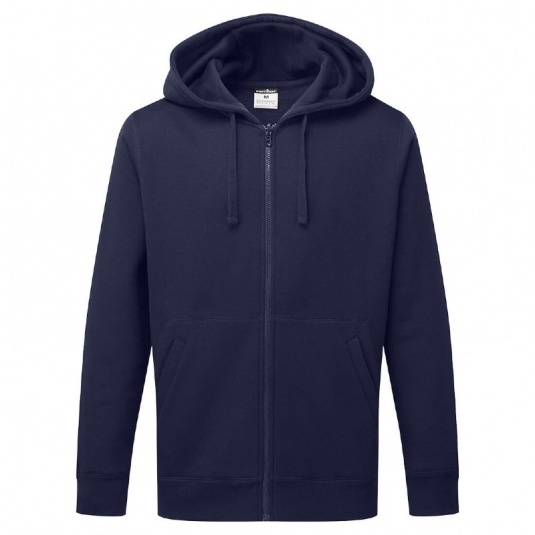 ENFÖLD ZIP-UP JACKET 38 ダークネイビー Marc O'Polo ZIPPED JACKET WITH HOOD - Zip-up sweatshirt - dark