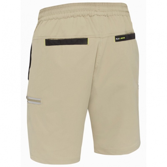 Bisley Flx Move Stretch Elastic Cargo Shorts