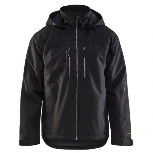 Black construction jacket best sale