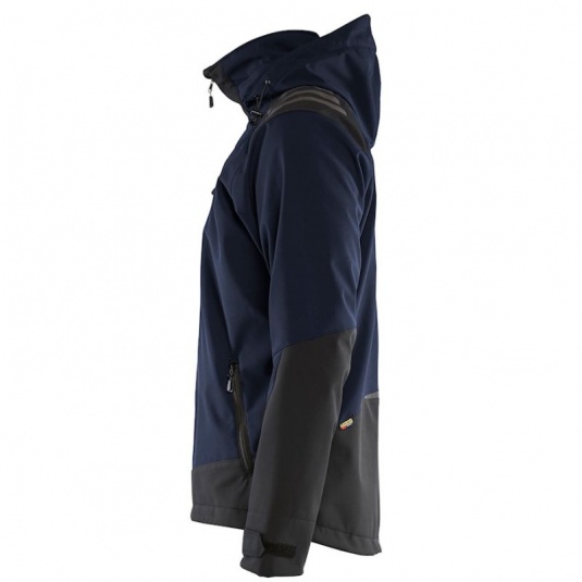 Blaklader Softshell Jacket (Navy/Black) - Workwear.co.uk