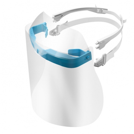 Boll CURA-F Face Shield With Temples and Buckles PFSCURFP02