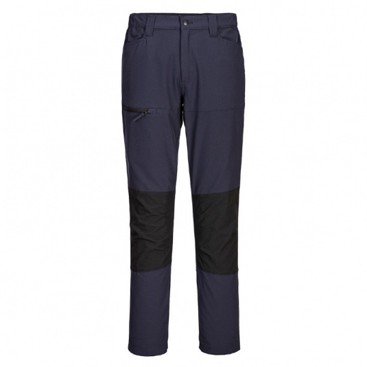 Portwest CD886 WX2 Eco Active 4-Way Stretch Slim-Fit Work Trousers (Dark Navy)
