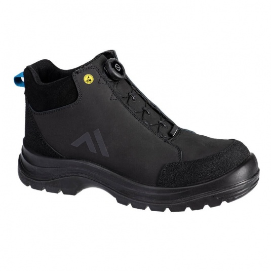 Portwest FE03 Ridge Safety Shoes (Blk/Blue) - Workwear.co.uk