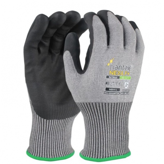 UCi Hantex PXF+ Level F Cut Resistant Metal and Glass Handling Gloves
