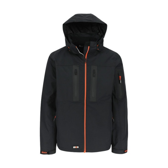 Herock Aspen Ripstop Black Work Jacket - Workwear.co.uk