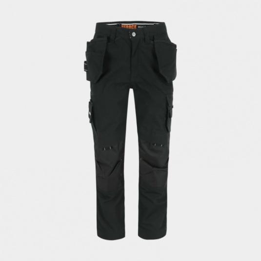 Herock Dagan Water-Resistant Trade Work Trousers (Black)