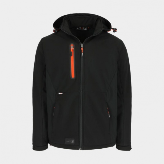 Herock Anthracite Softshell Work Jacket - Workwear.co.uk