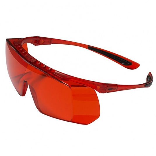 JSP Coverlite UV Orange Overspecs Glasses