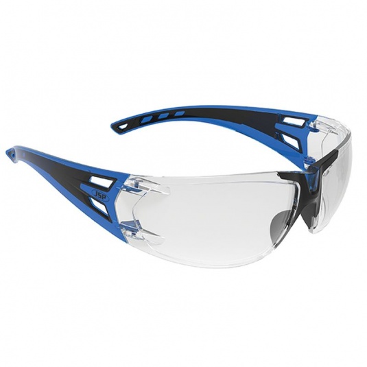 JSP ForceFlex 3 Blue/Black Glasses Workwear.co.uk