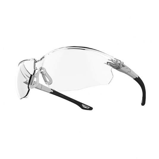 JSP Seez Black-Grey Anti-Scratch/Fog Safety Glasses