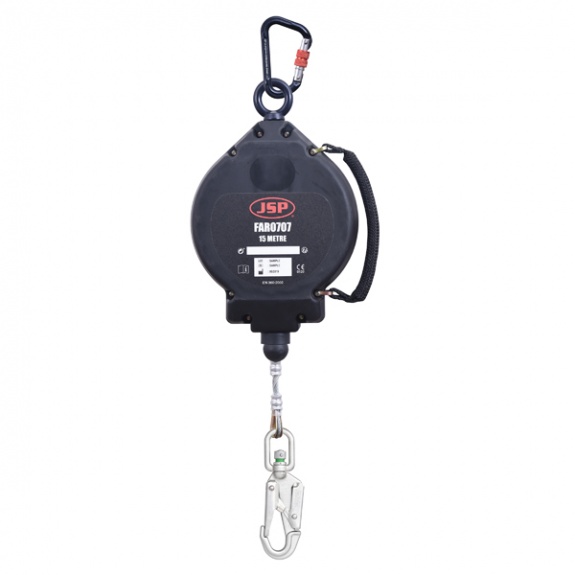JSP 15 Metre Wire Retractable Fall Limiter
