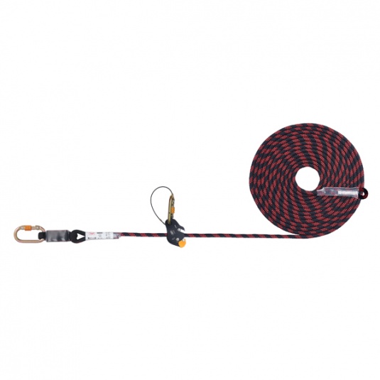 JSP 5 Metre Guided Type Fall Arrester on Flexible Anchor Line