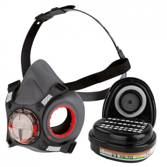 JSP Force 8 Half Mask Respirator with ABEK1 P3 Filters