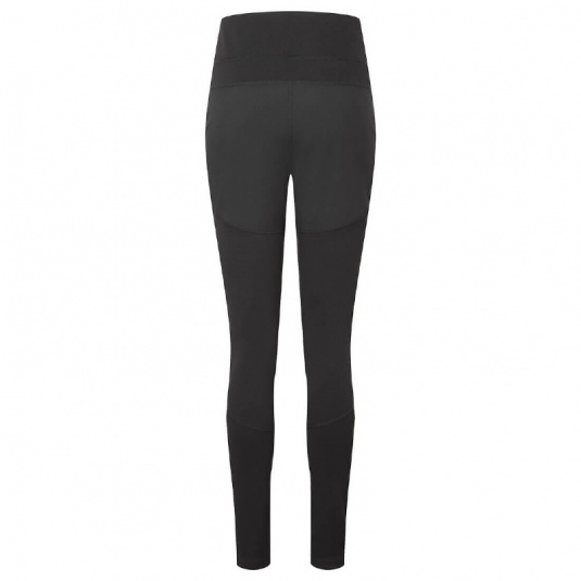 Portwest KX380 Women's Black Flexi High-Waisted Ripstop Work Leggings with Pockets