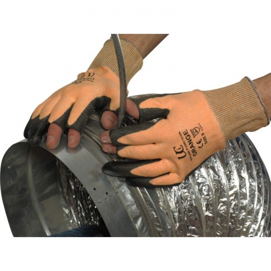 UCi Kutlass PU300-12-OR HPPE Fingerless Gloves