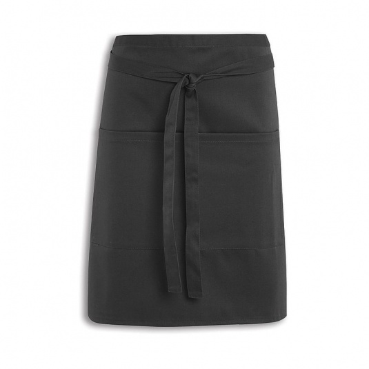 Alexandra Workwear FOH Plain Short Waist Apron with Pocket