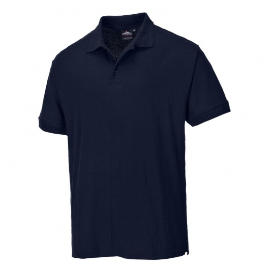Portwest B210 Dark Navy Work Polo Shirt Workwear.co.uk