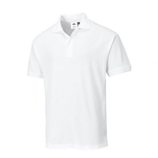 Portwest B210 White Work Polo Shirt