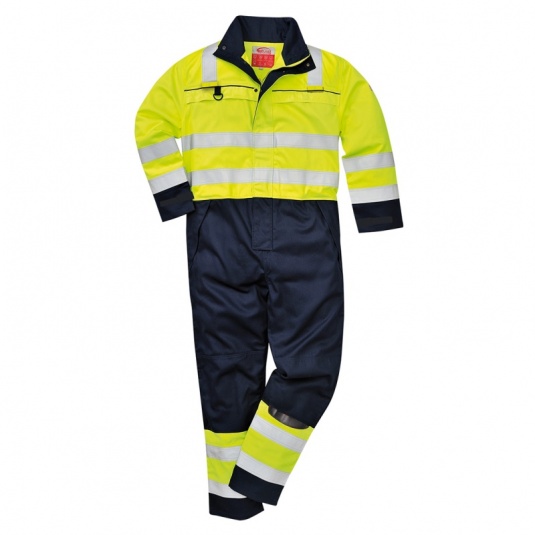 Portwest FR60 High-Vis Multi-Hazard PPE Coveralls
