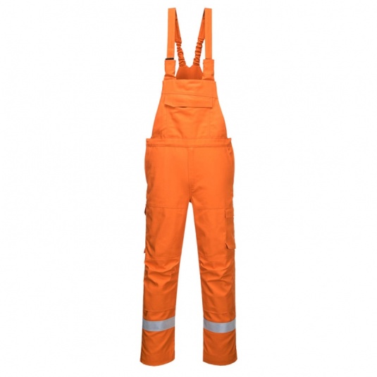 Portwest FR67 Orange Bizflame Ultra Multi-Hazard PPE Overalls