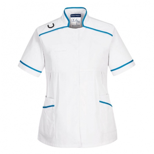Portwest LW22 Medical Maternity Tunic with Blue Lining