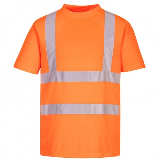 Portwest EC12 Eco Hi-Vis Orange T-Shirt (Pack of 6)