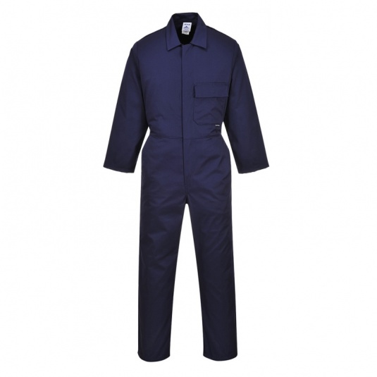 Portwest 2802 Navy Standard Coveralls - Workwear.co.uk