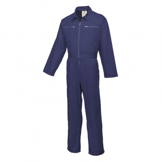 Portwest C811 Navy Cotton Boiler Suit