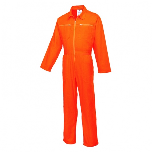 Portwest C811 Orange Cotton Boiler Suit