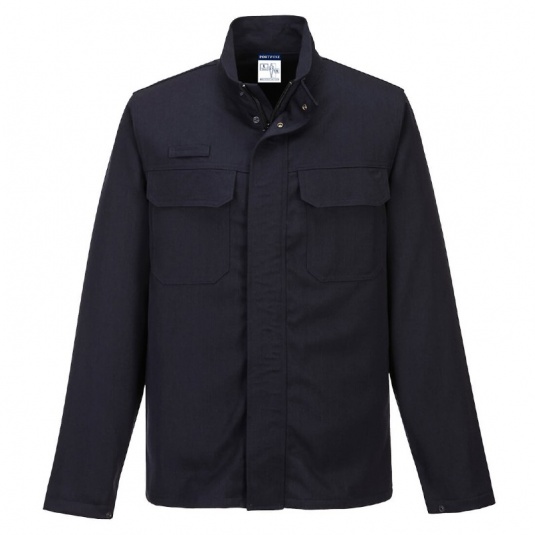 PortWest BIZ2 Schweisser Jacke mit Störlichtbogenschutz bis 5XL | 4XL | schwarz | 5036108157150