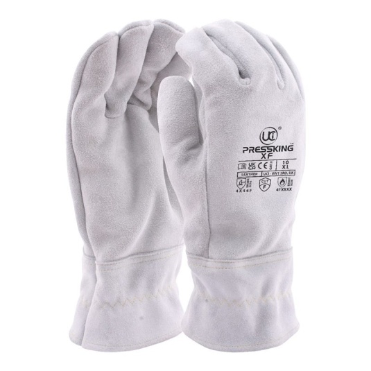 UCi PressKing-XF Cut and Flame Resistant Leather Industrial Gloves