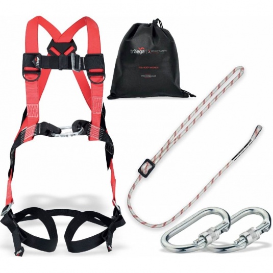Traega Harness and Adjustable Lanyard Restraint Kit