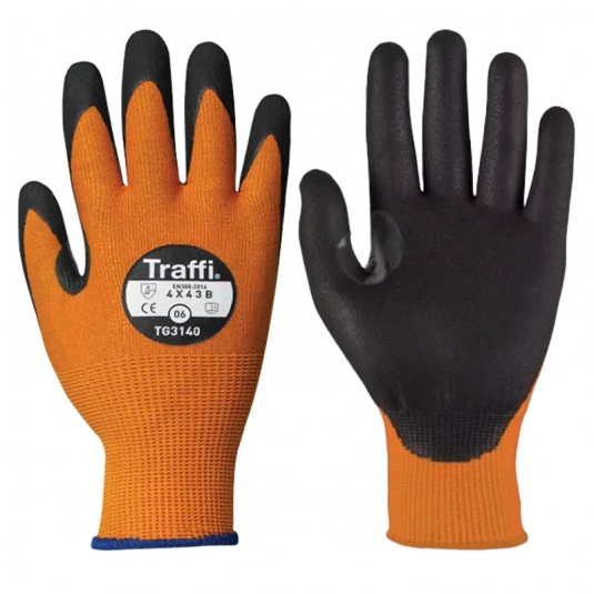 TraffiGlove TG3140 Morphic Cut Level 3 Grip Gloves