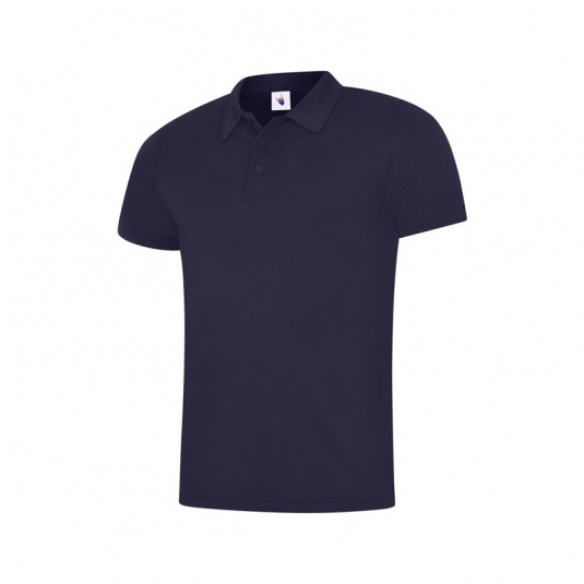 Uneek Clothing T-Shirt Uomo Blu Navy | Maglietta In Cotone 100% Enzyme Wash | Vestibilità Regolare