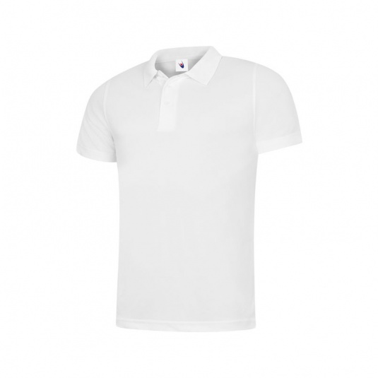 Uneek UC127 Men's Super Cool Workwear Polo Shirt (White)