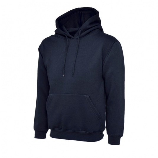 Uneek UC504 Full-Zip Work Hoodie (Navy) - Workwear.co.uk