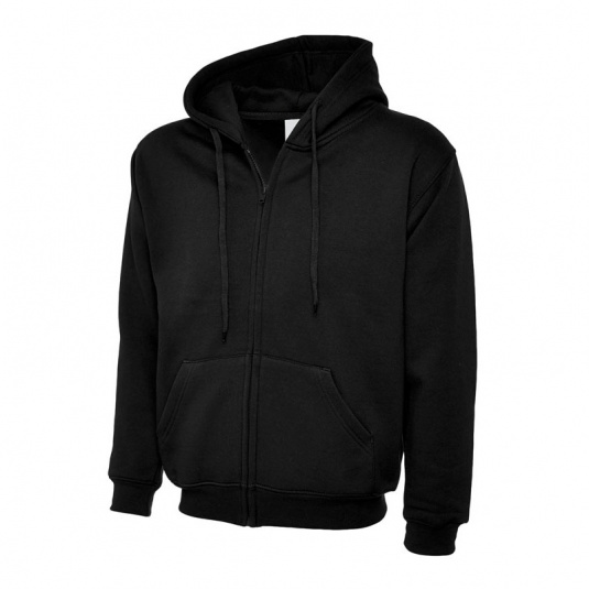 Uneek UC504 Full-Zip Work Hoodie (Navy) - Workwear.co.uk