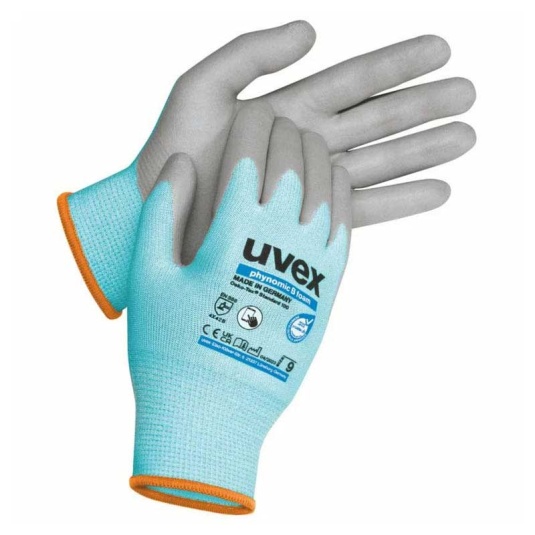 3 Pairs Of UVEX Phynomic Lite Safety Work Gloves – Grip For Dry And Slightly Moist Work 4 - View #4