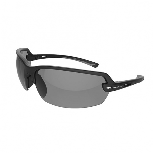 JSP Arvel Black Frame Smoke Tinted Safety Glasses