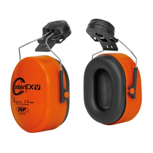 JSP InterEXV Orange Ear Defenders SNR 28dB