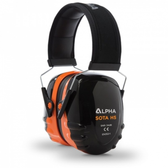 Alpha Solway Sota H5 34dB Padded Ear Defenders