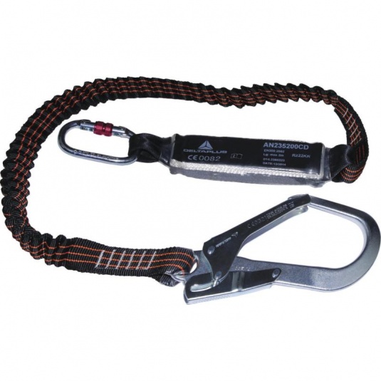 Delta Plus EX021 2m Work Positioning Lanyard - Workwear.co.uk