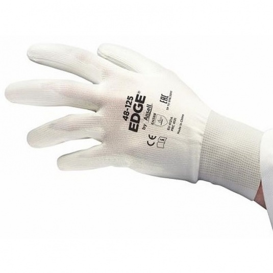 Ansell Edge 48-125 Seamless PU-Palm Mechanic Gloves