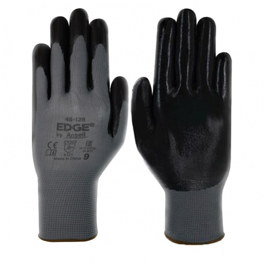 Ansell Edge 48128 NitrileCoated Gloves Workwear.co.uk