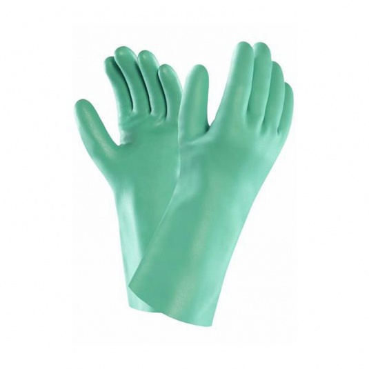 Ansell Solvex 37-655 Thin Chemical Resistant Nitrile Gauntlets
