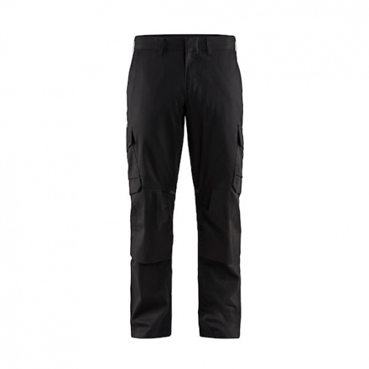 Blaklader Workwear Industry Trousers with Knee Pad Pockets (Black)