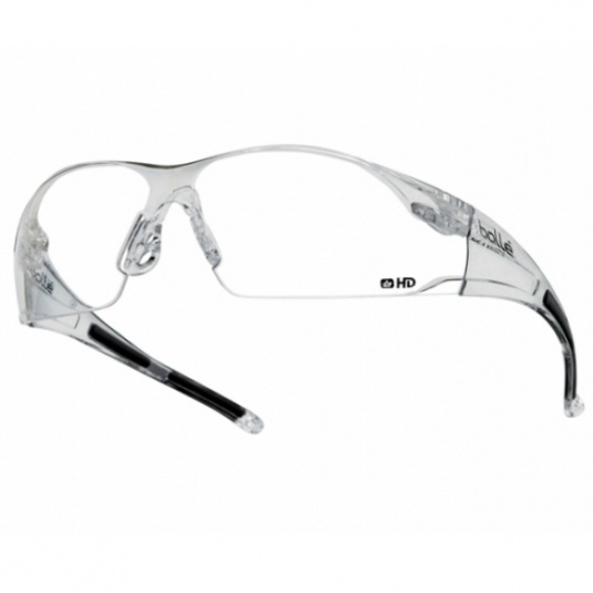Bollé Rush HD Clear Lens Safety Glasses RUSHDPI