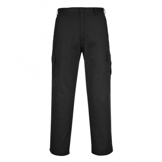 Portwest C701 Black Combat Trousers - Workwear.co.uk