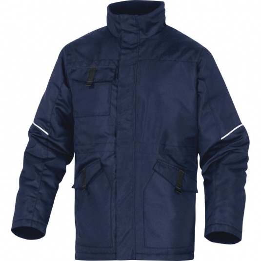 Delta Plus CARSON Mach Navy Waterproof Parka with Removable Hood