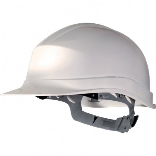 Delta Plus Zircon Manually-Adjustable Safety Helmet (White)